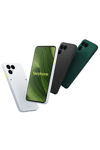 Fairphone Gen. 6 Produktfoto in allen Farben
