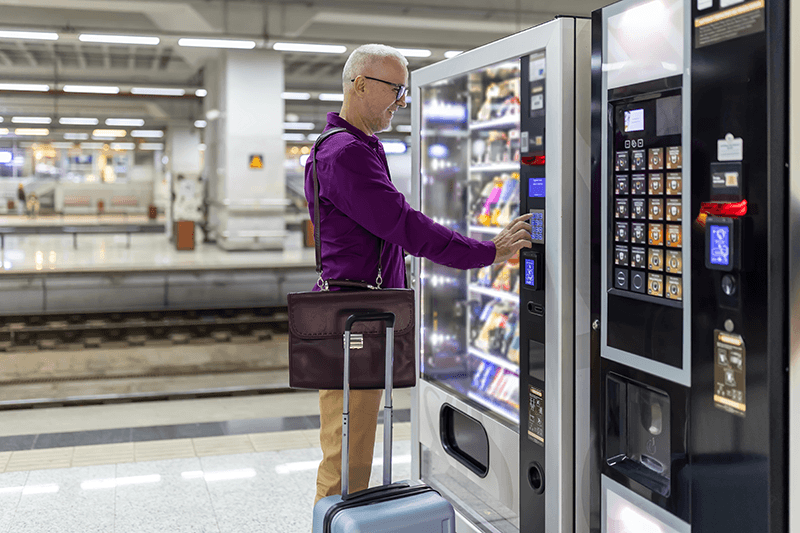 Digital SIM Use Case: Getränkeautomat