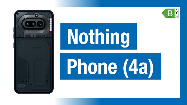 Nothing Phone (4a) mit markantem Design, präsentiert von Brodos AG. Ideal für moderne Smartphone-Nutzer.